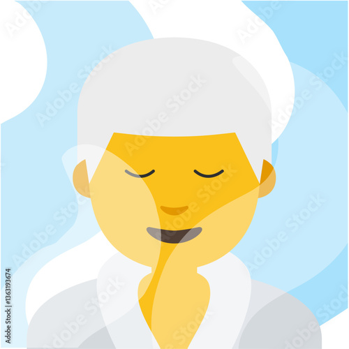 Man in Lotus Position
