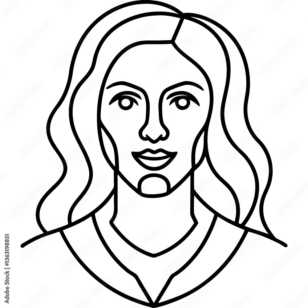 Modern Line Art Poster Drawing Modern Line Art Poster Drawing