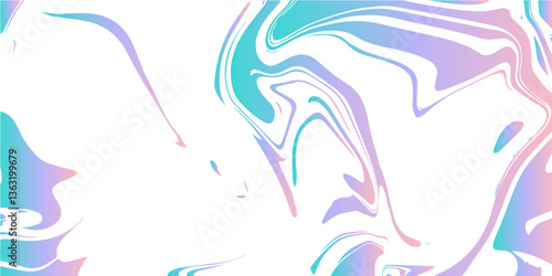 Metallic chrome blue liquid marvel art design with silk fabric texture. liquid dynamic swirl colorful texture. acrylic pours liquid marble surface design. water texture, watercolor marble background.