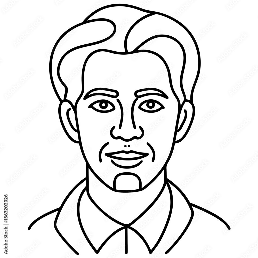 Portraits Drawing Line Art Portraits Drawing Line Art