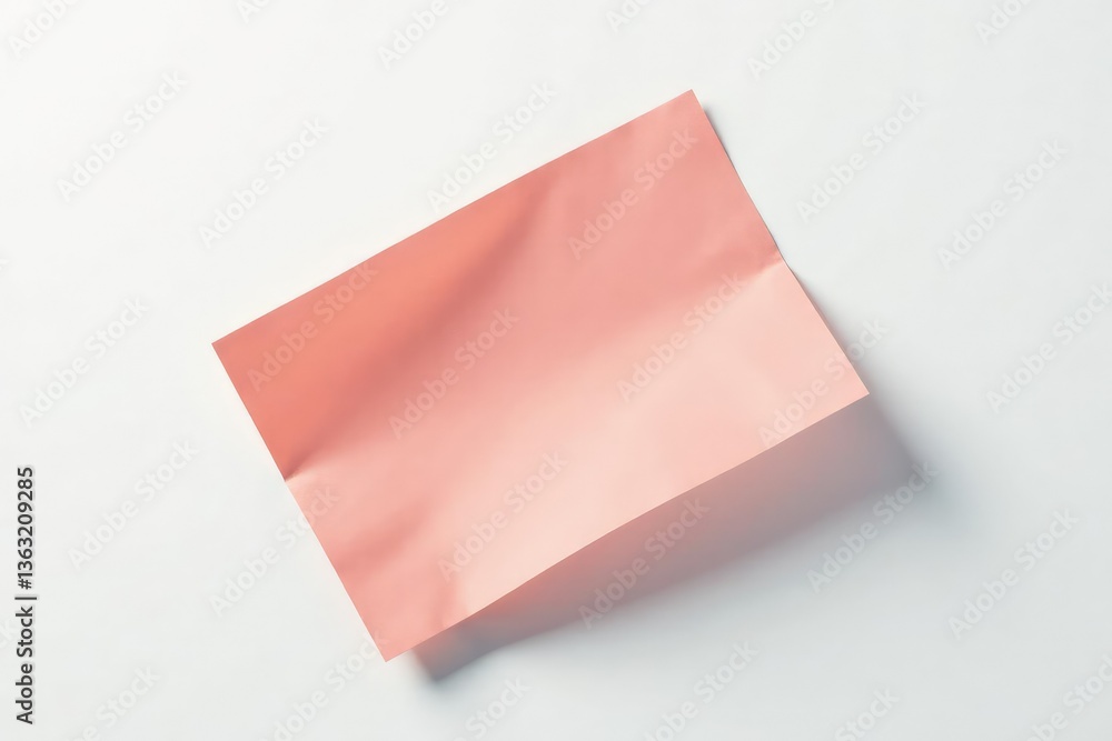 Close-up view of a single flap against a stark white backdrop , background, design, isolated Close-up view of a single flap against a stark white backdrop , background, design, isolated