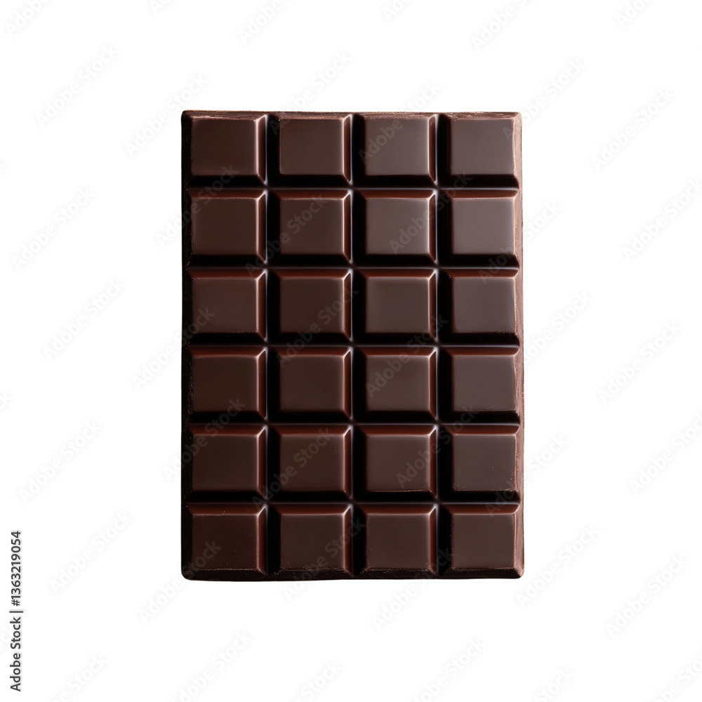 Smooth Dark Chocolate Bar PNG – 24-Piece Grid with Glossy Texture for Stock Photography and Branding Smooth Dark Chocolate Bar PNG – 24-Piece Grid with Glossy Texture for Stock Photography and Branding