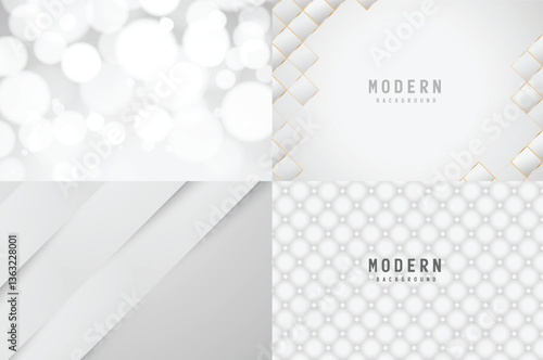 Modern White Backgrounds