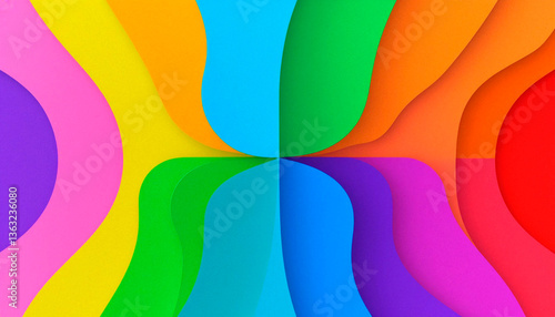 multicolored paper background