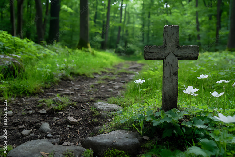 a cross a cross