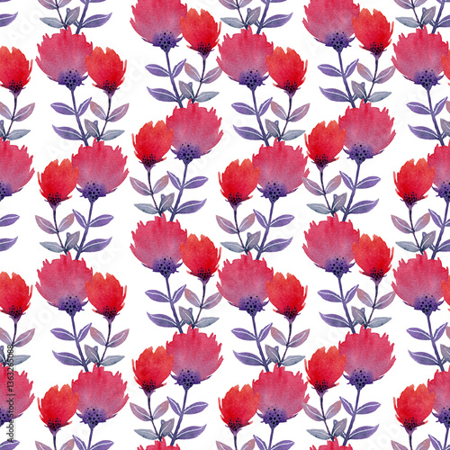Compositions illustrations watercolor natural elements floral backgrounds