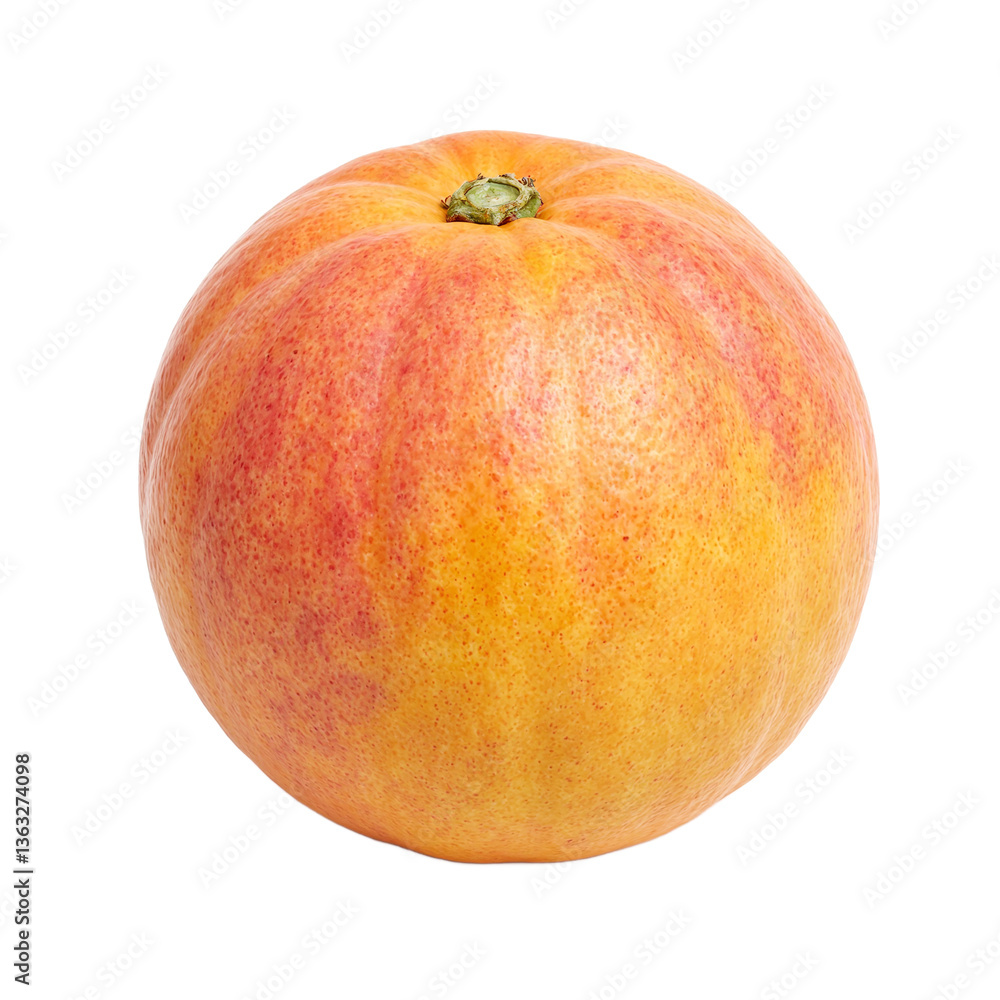 Fresh vibrant grapefruit with a mix of pink and yellow hues Perfect for healthy eating concepts or colorful fruit imagery Fresh vibrant grapefruit with a mix of pink and yellow hues Perfect for healthy eating concepts or colorful fruit imagery