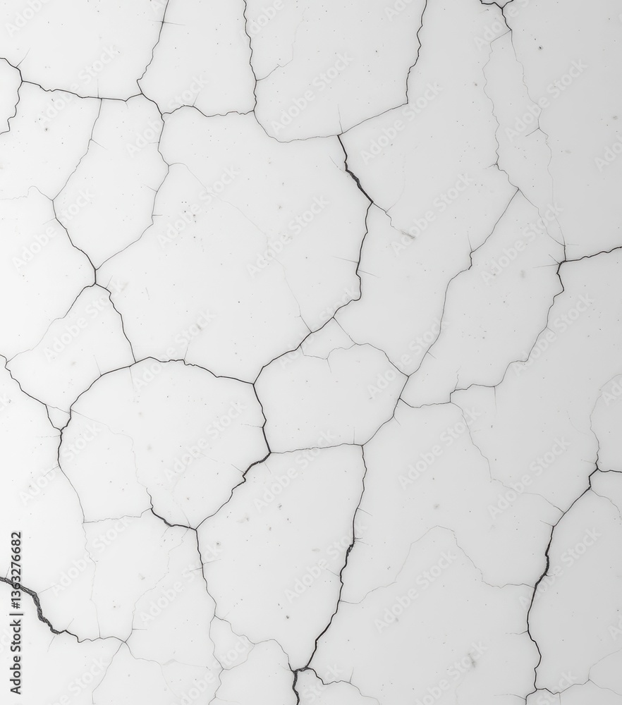 Cracked white marble with subtle grey veining, rough texture, white marble texture, background Cracked white marble with subtle grey veining, rough texture, white marble texture, background