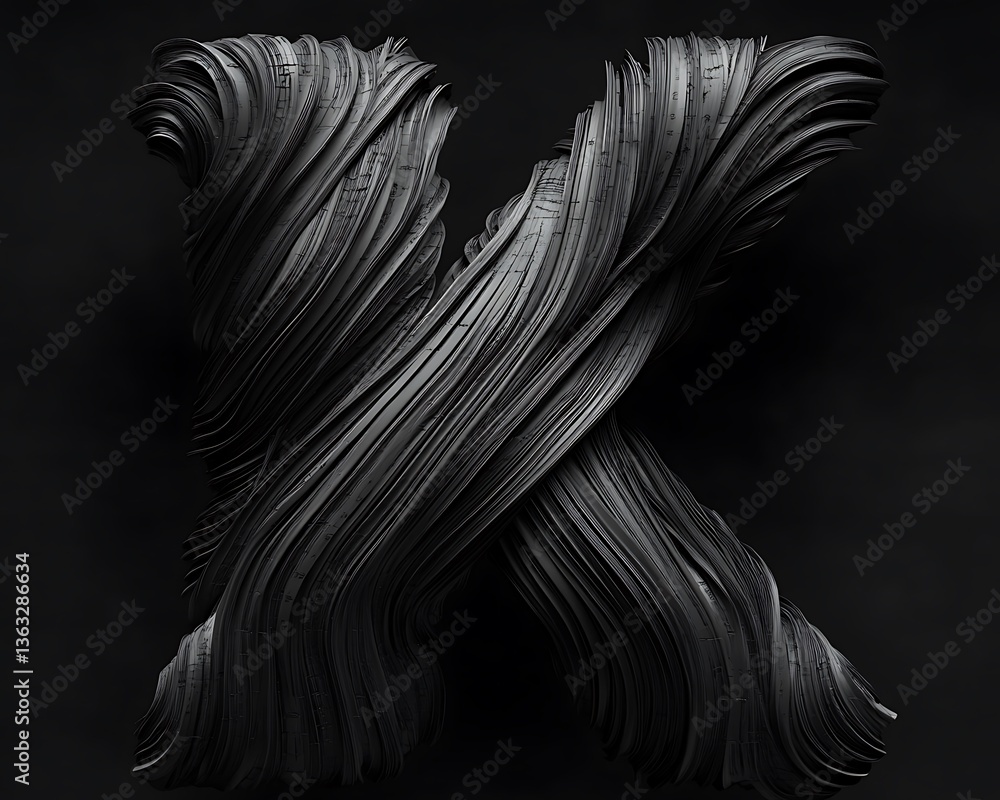 Abstract Letter K Design