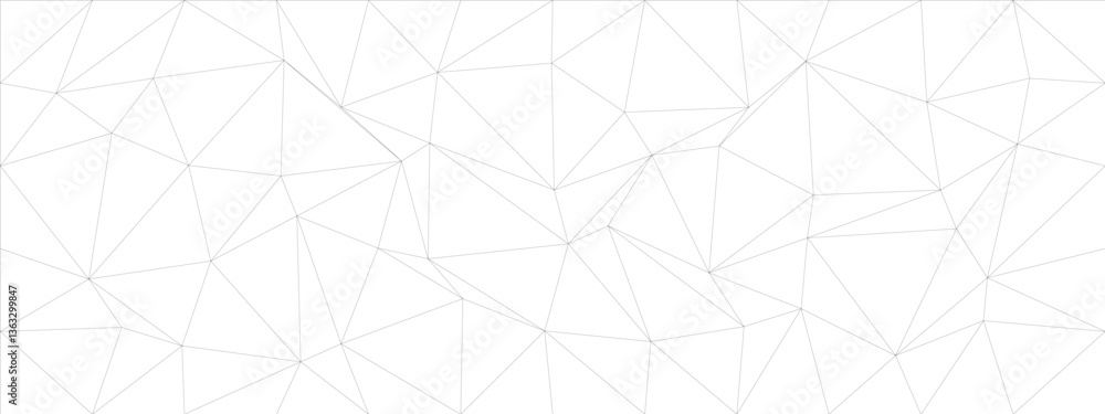 Fototapeta premium Abstract geometric pattern with irregular triangular shapes for modern wallpaper or background design.