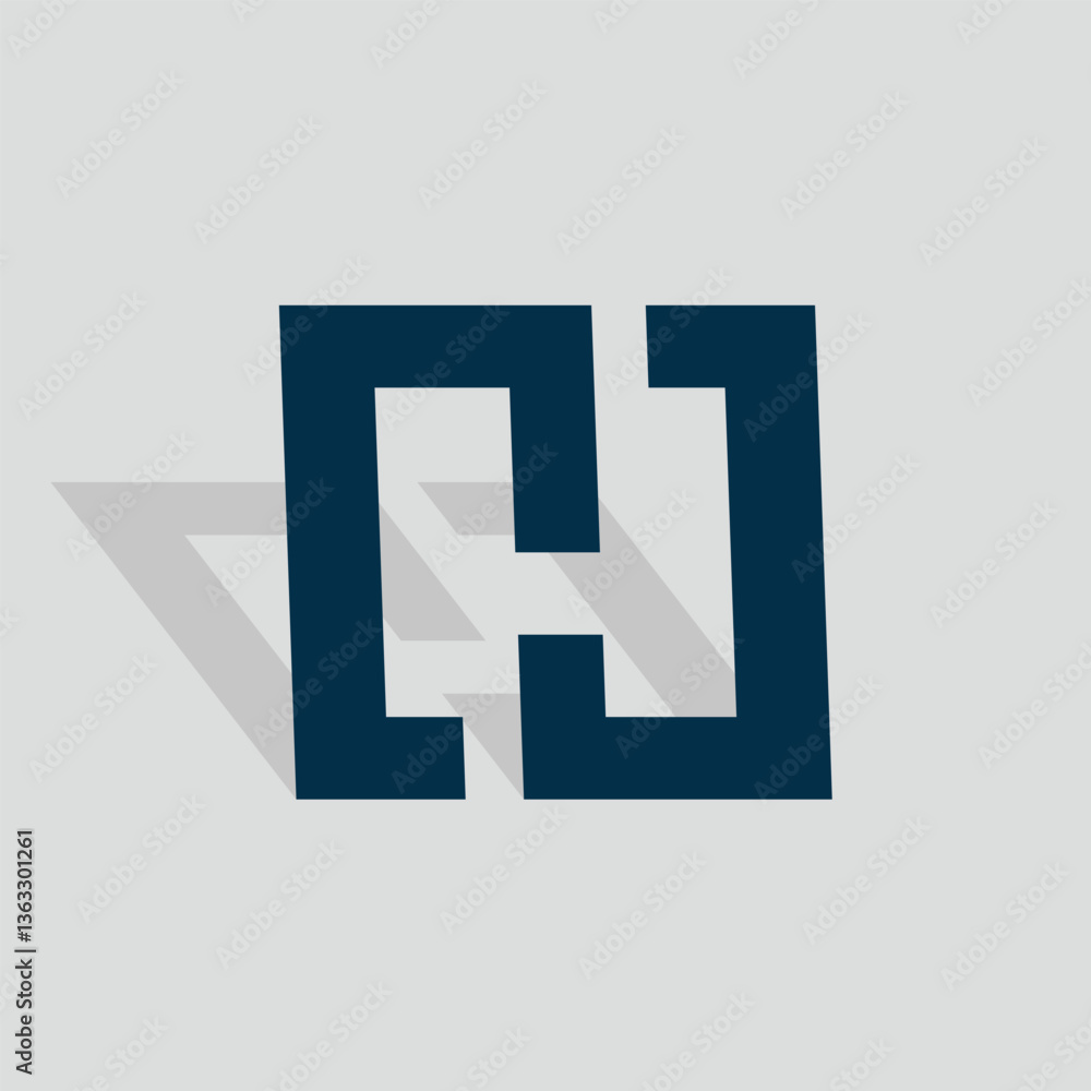 CHJ Letter Initial Logo Design Template Vector Illustration CHJ Letter Initial Logo Design Template Vector Illustration