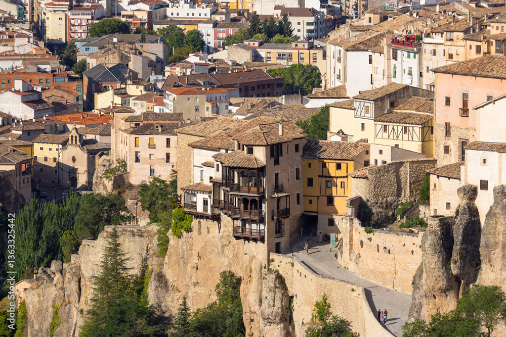 Obraz premium Cuenca old town, UNESCO site, Kastilie La Mancha, Spain