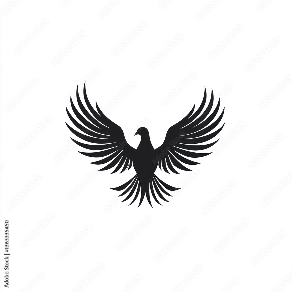 Fototapeta premium Soaring Dove Logo