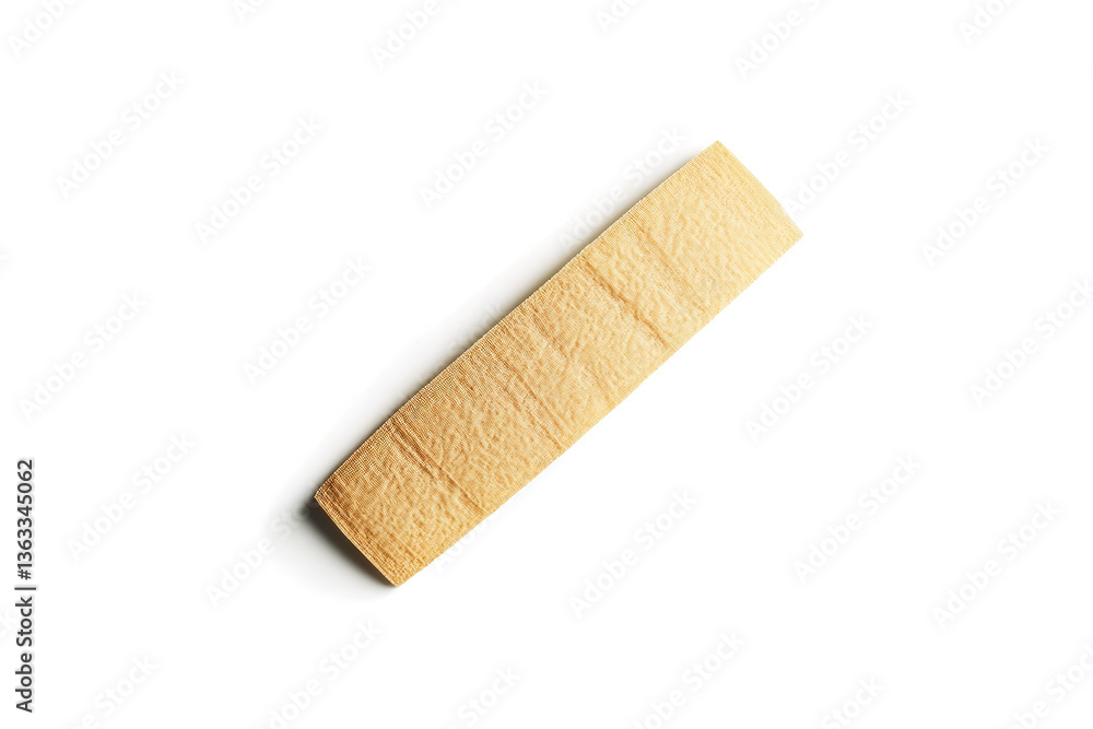 a piece of paper on a white surface cutout and isolated on transparent background a piece of paper on a white surface cutout and isolated on transparent background