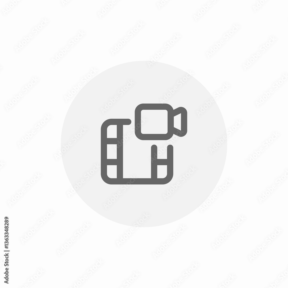 video capture icon sign vector video capture icon sign vector