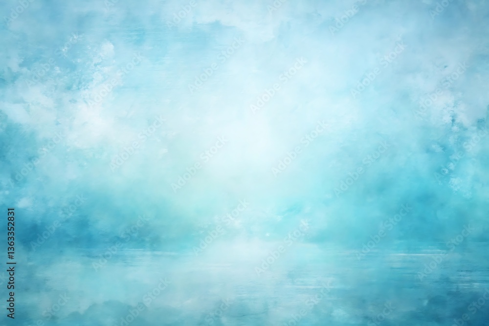 Serene ocean dreamscape at dawn, painted in soft turquoise hues and ethereal light. Serene ocean dreamscape at dawn, painted in soft turquoise hues and ethereal light.