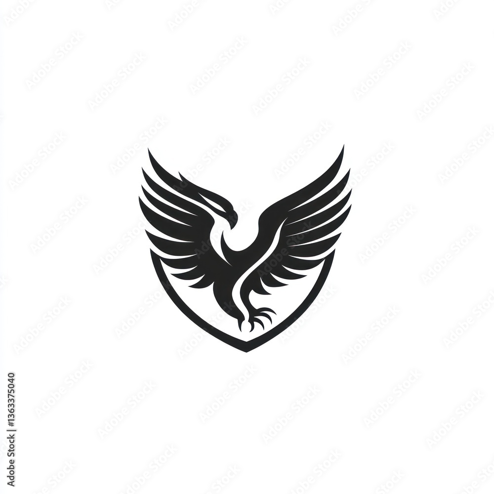 Obraz premium Eagle Shield Logo