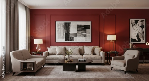 modern living room with fireplace, interior, room, home, house, living room, furniture, design, living, sofa, apartment, 