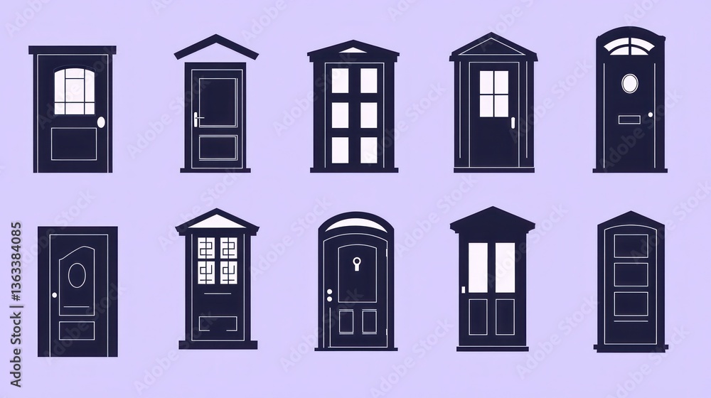 Various front door styles, home exterior design guide Various front door styles, home exterior design guide