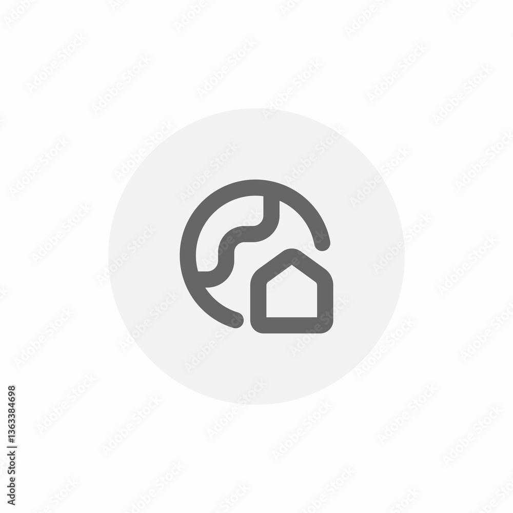 internet home icon sign vector internet home icon sign vector
