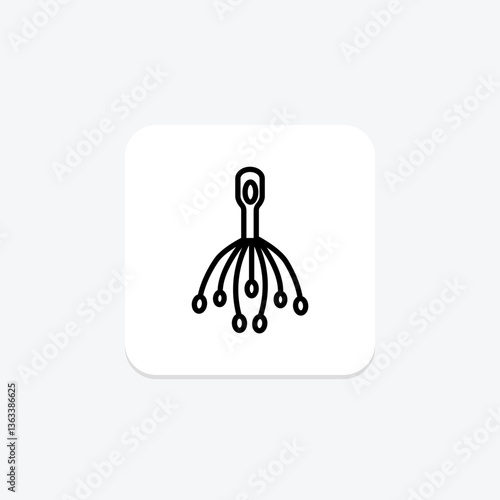Digital Flat Iron, vector, pixel perfect, illustrator file