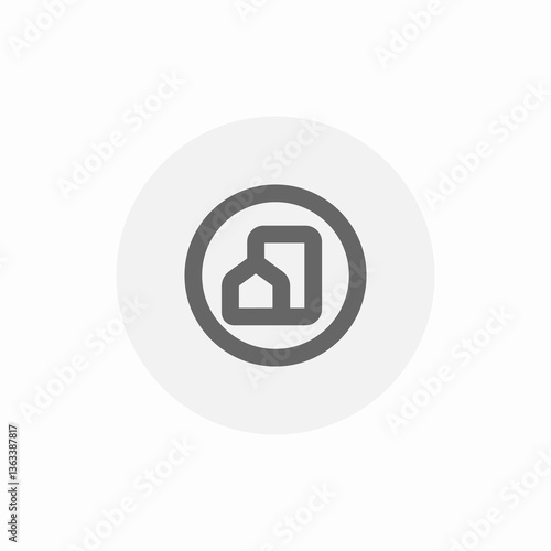starting page icon sign vector