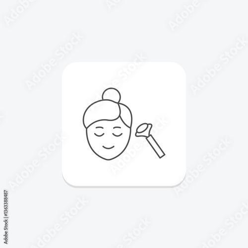 Jade Roller, vector, pixel perfect, illustrator file