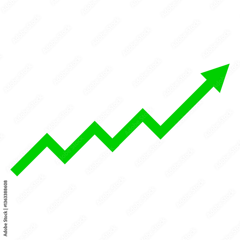 red arrow graph red arrow graph