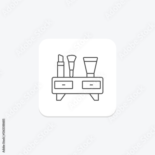 Ultrasonic Facial Massager, vector, pixel perfect, illustrator file