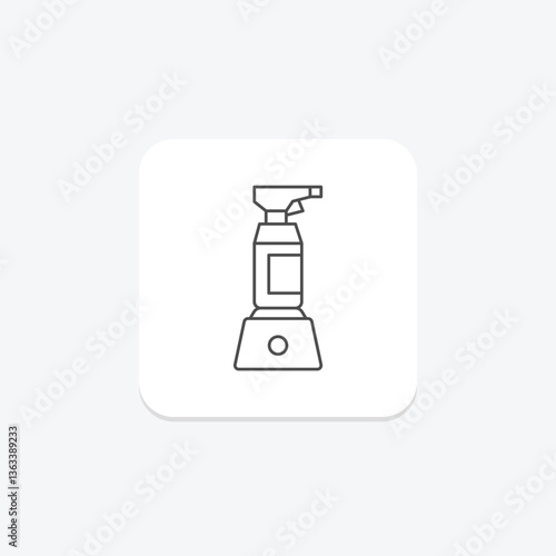 Scalp Exfoliation Brush, vector, pixel perfect, illustrator file