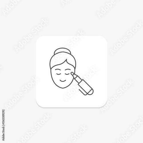 Face Lifting Tape, vector, pixel perfect, illustrator file
