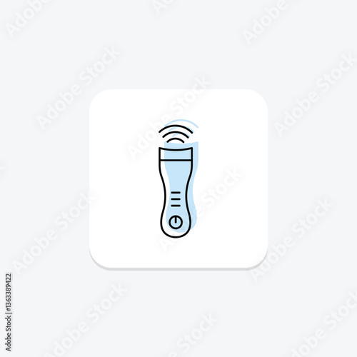 Ultrasonic Skin Scrubber, vector, pixel perfect, illustrator file
