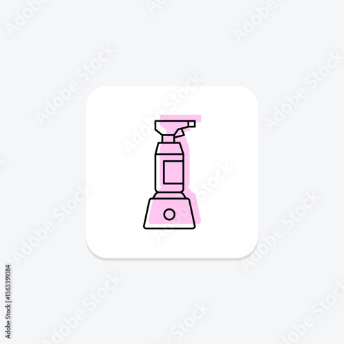 Scalp Exfoliation Brush, vector, pixel perfect, illustrator file