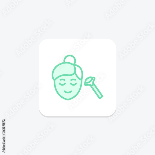 Jade Roller, vector, pixel perfect, illustrator file