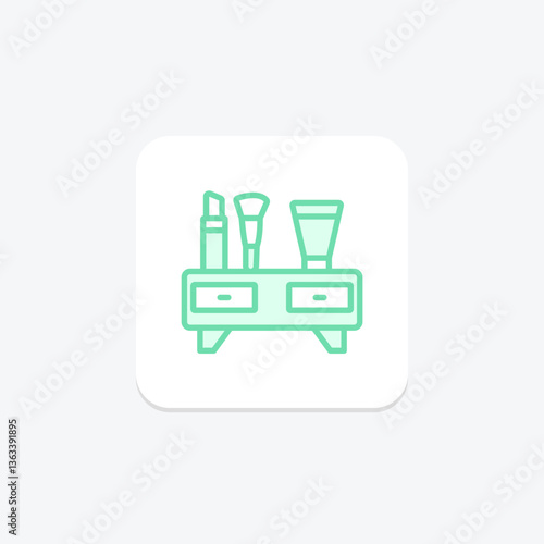 Ultrasonic Facial Massager, vector, pixel perfect, illustrator file