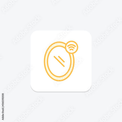 Gold Beauty Bar, vector, pixel perfect, illustrator file