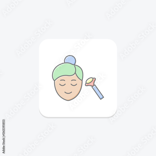 Jade Roller, vector, pixel perfect, illustrator file