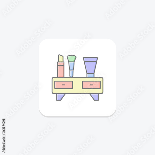 Ultrasonic Facial Massager, vector, pixel perfect, illustrator file