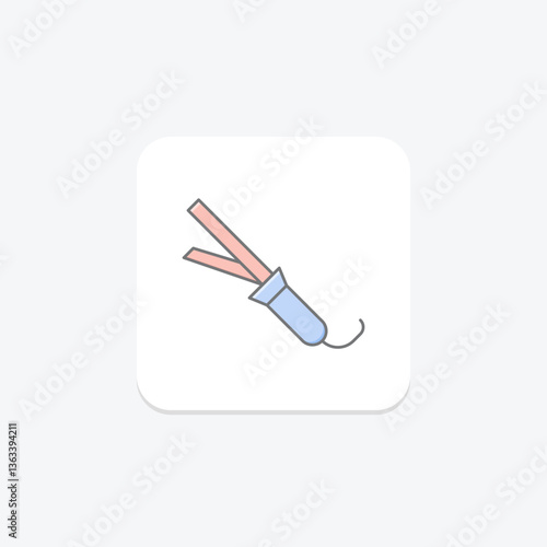 Hot & Cold Facial Massager, vector, pixel perfect, illustrator file