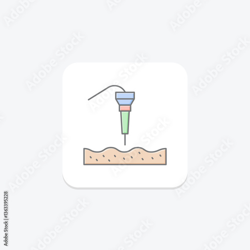 Rf Face Lifting Tool, vector, pixel perfect, illustrator file