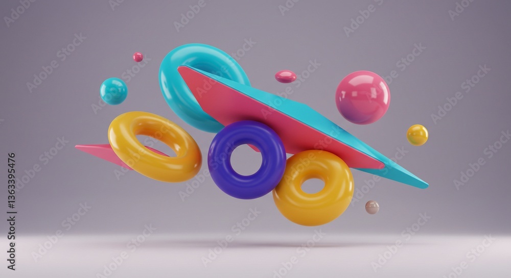 Obraz premium background geomatris