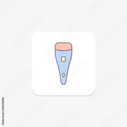 Ultrasonic Lip Care Device, vector, pixel perfect, illustrator file