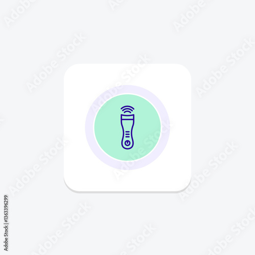 Ultrasonic Skin Scrubber, vector, pixel perfect, illustrator file
