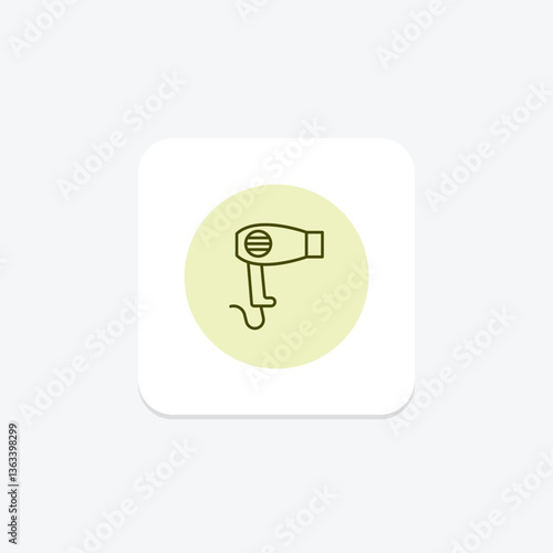 Smart Hairbrush, vector, pixel perfect, illustrator file