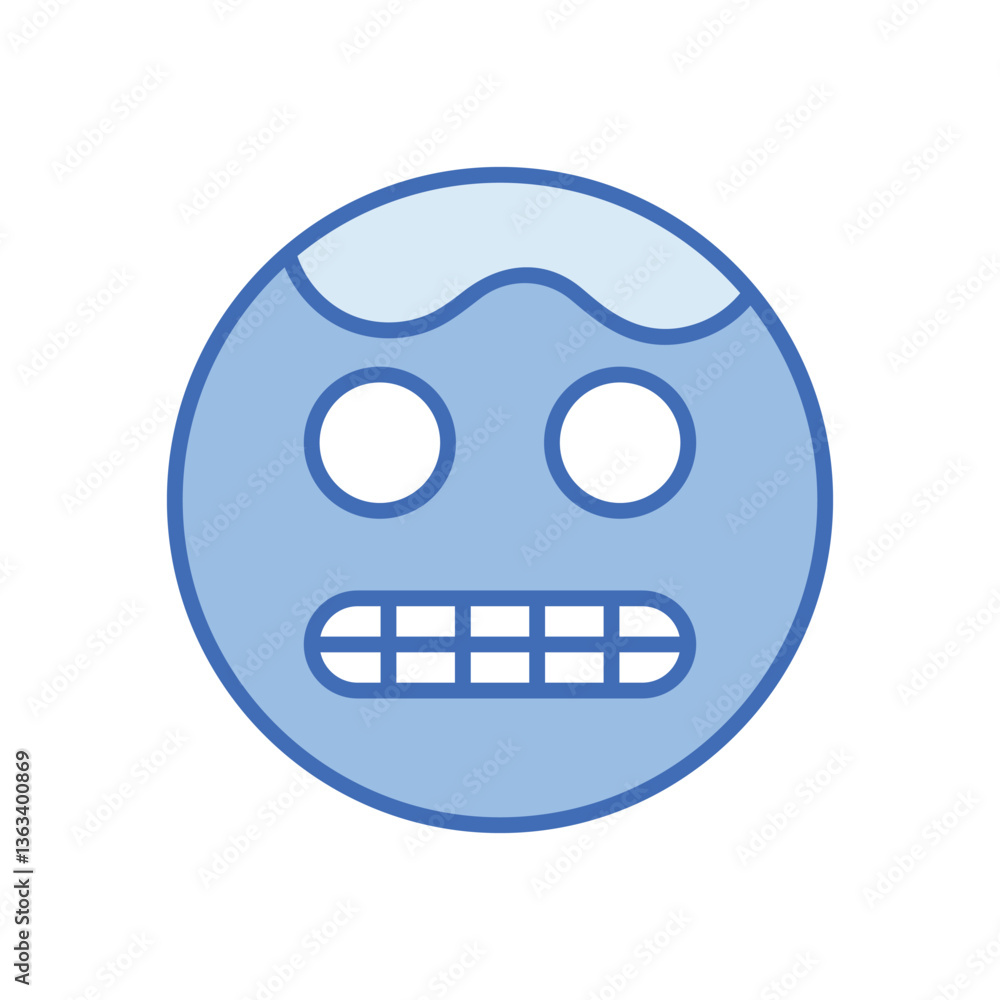 Fototapeta premium Cold Vector icon