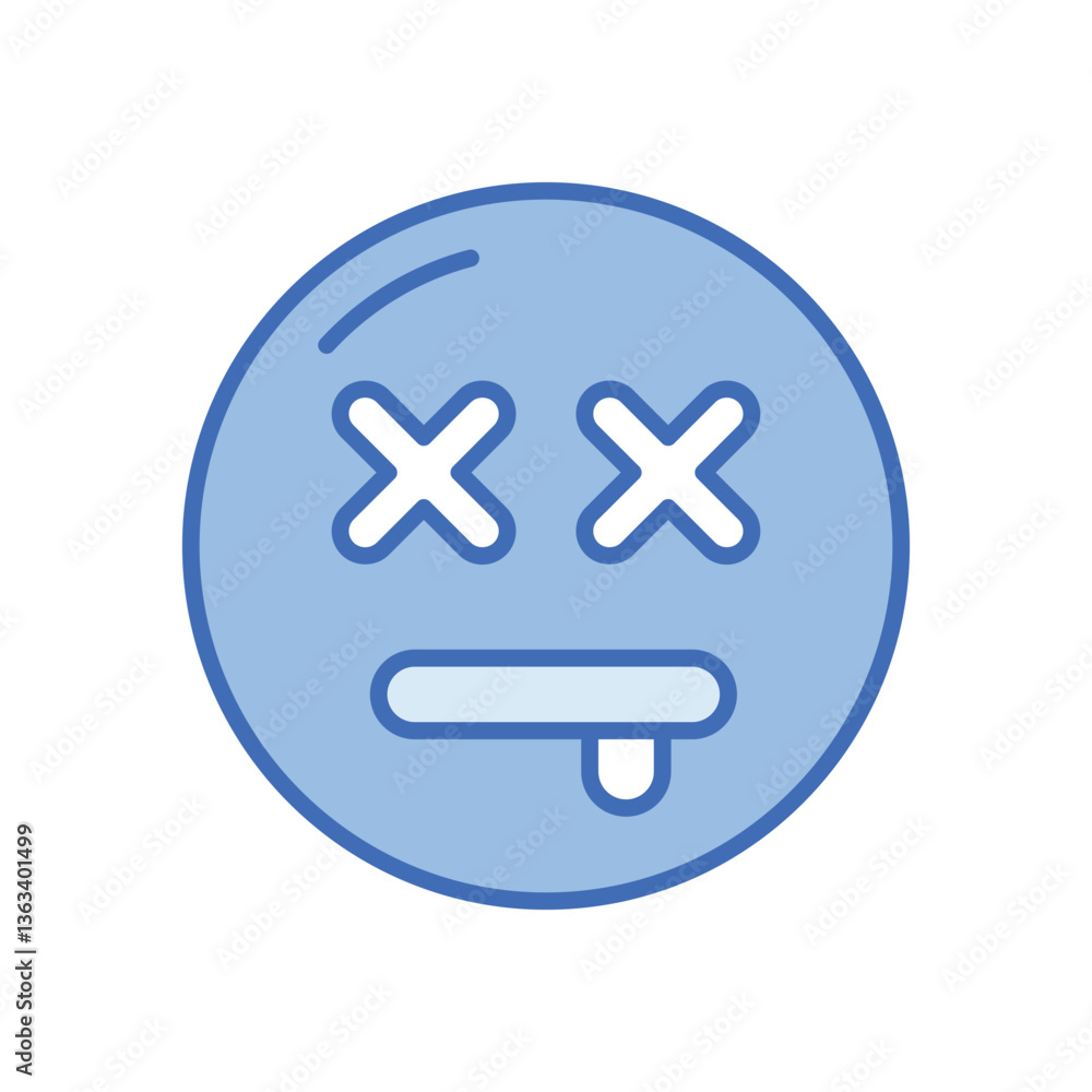 Fototapeta premium Dead Vector icon