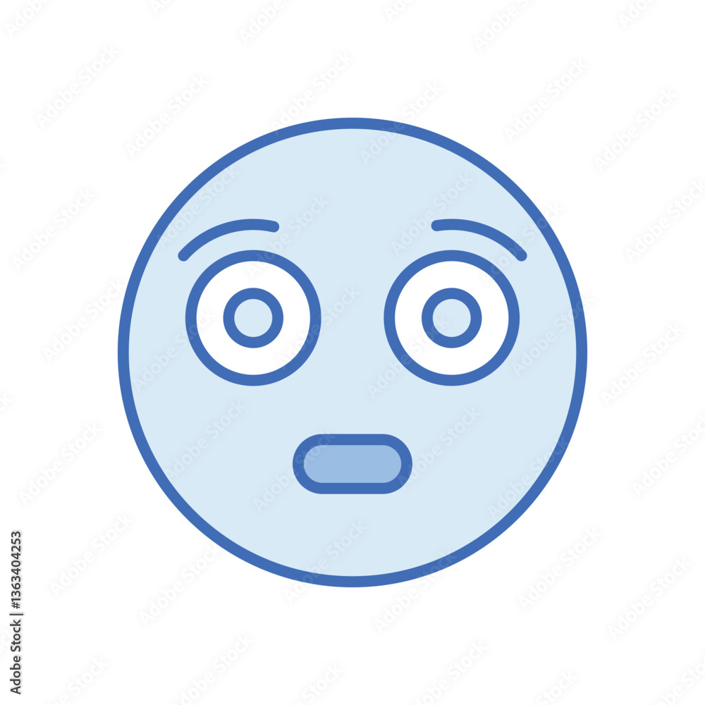 surprised Vector icon surprised Vector icon