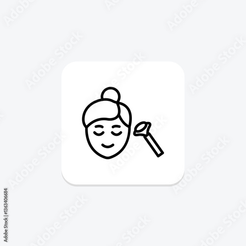 Jade Roller, vector, pixel perfect, illustrator file