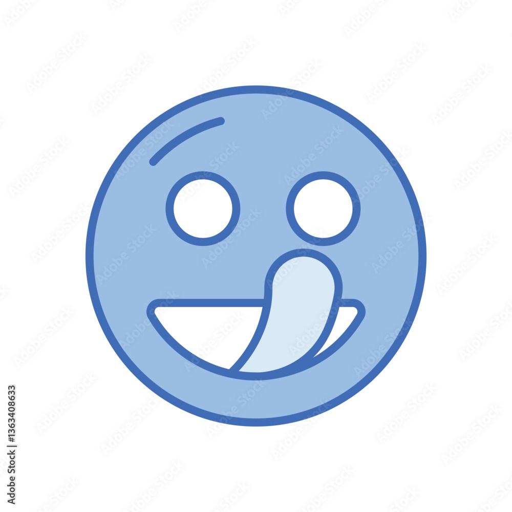 Yummy Vector icon Yummy Vector icon