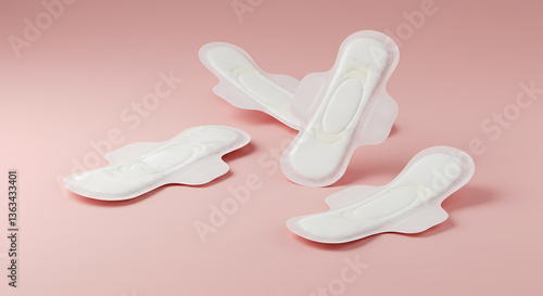 Sanitary Pads: Product Photography on Pink